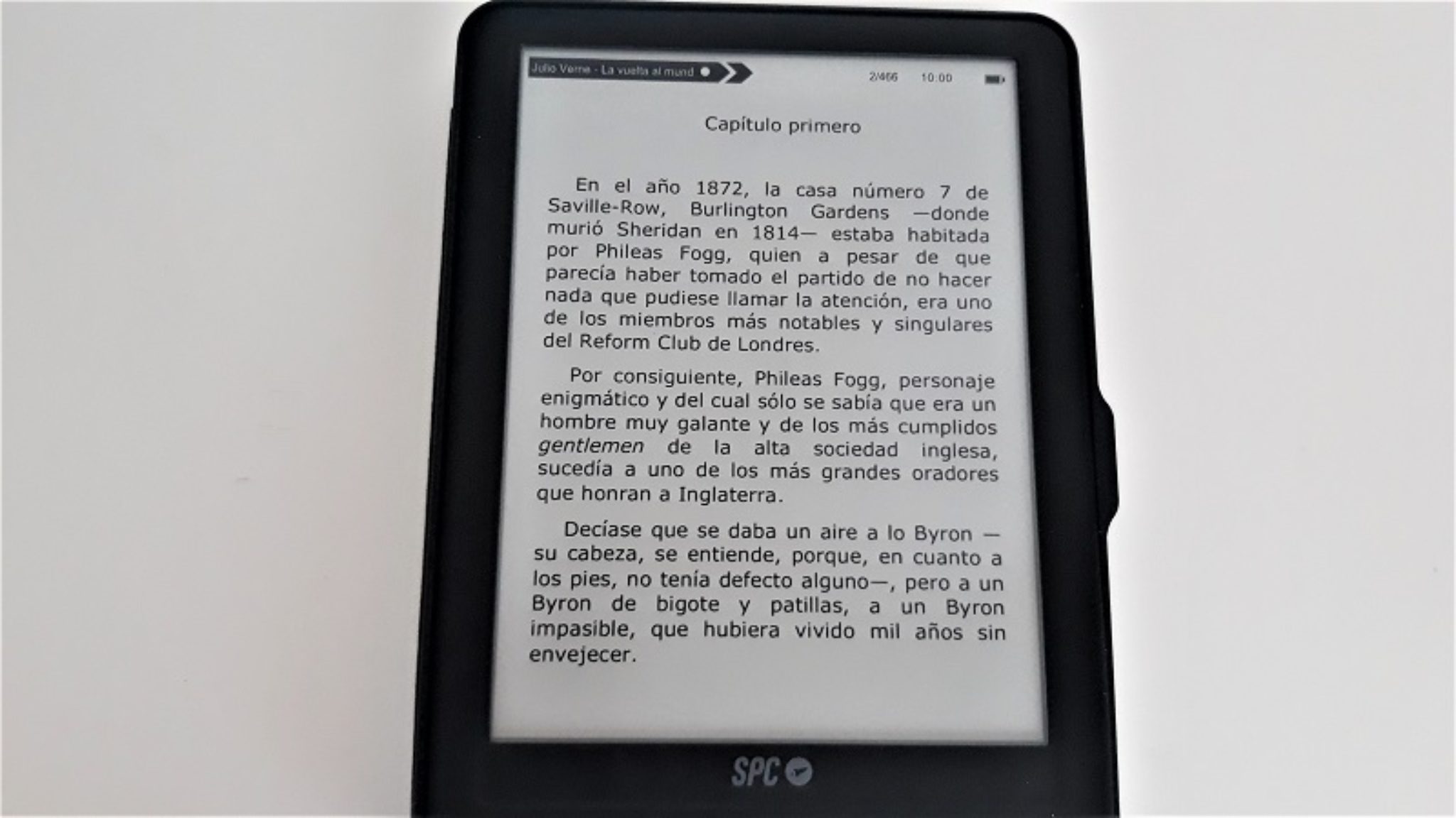 SPC Dickens Light Pro, probamos el moderno lector de libros electrónicos