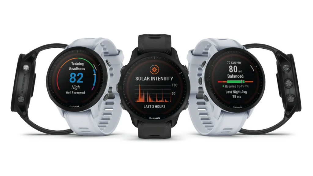 Garmin Forerunner 955 Solar, Smartwatch para corredores con carga solar