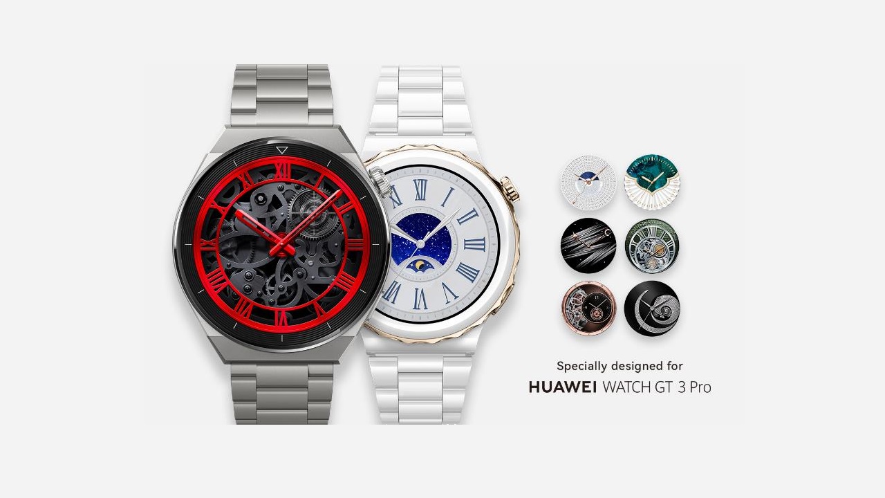 Se lanza una colección de esferas para Huawei Watch GT 3 Pro