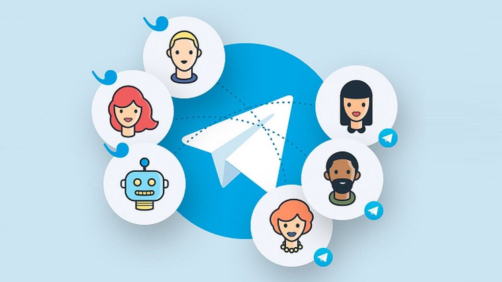 personas cerca de telegram