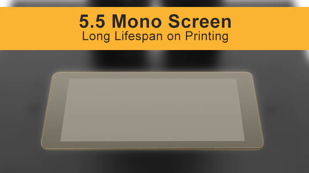 Pantalla LCD mono 4K