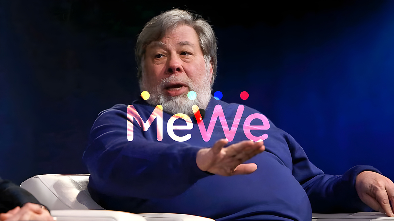 Steve Wozniak, cofundador de Apple, se une a MeWe como asesor