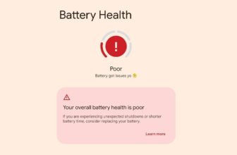 salud de la bateria android 13
