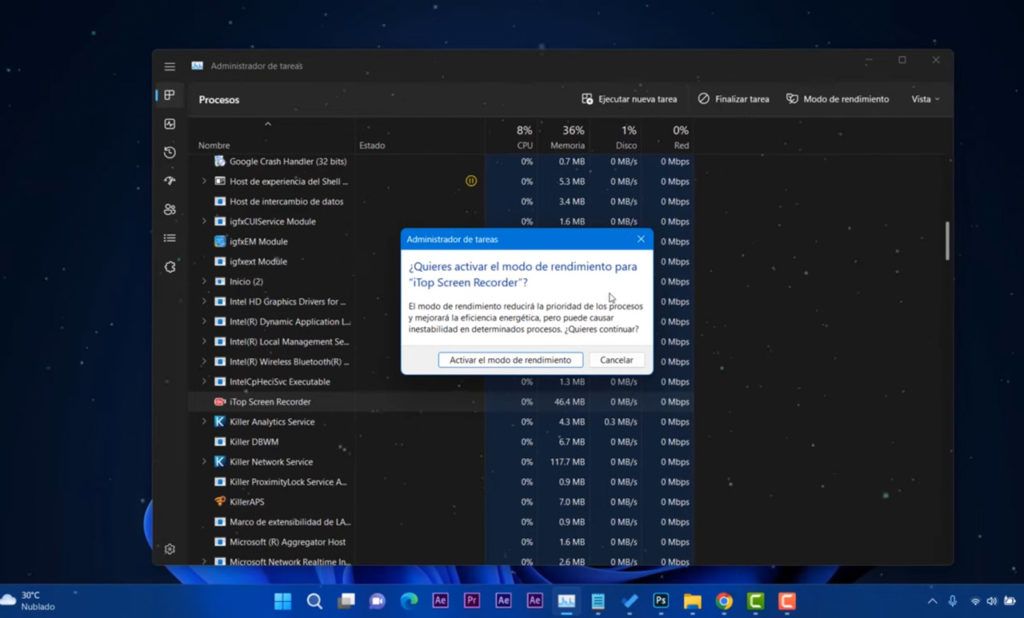 Así se activa el modo de eficiencia en Windows 11 22H2