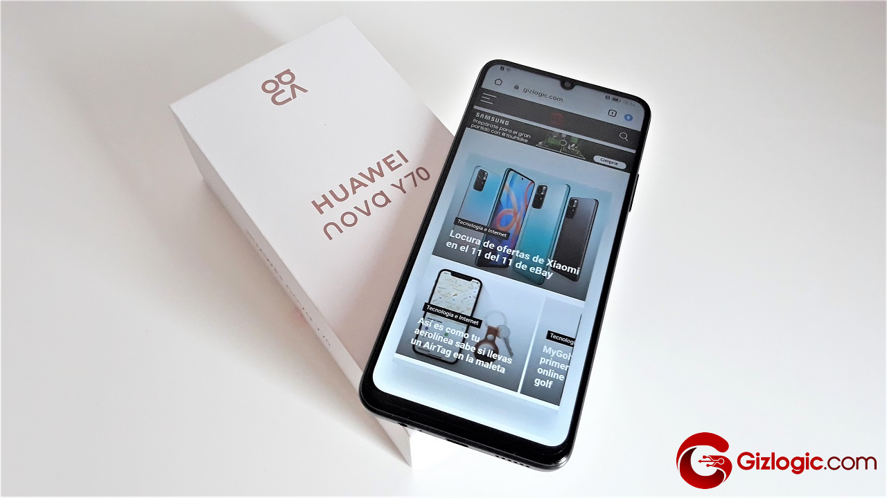 Huawei Nova Y70, probamos este asequible móvil de gran batería