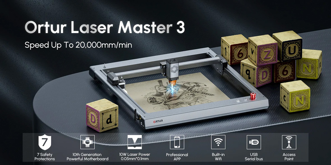 ORTUR Laser Master 3 - Características