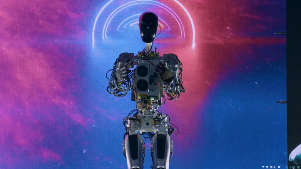 Tesla presenta al Optimus, su primer robot humanoide