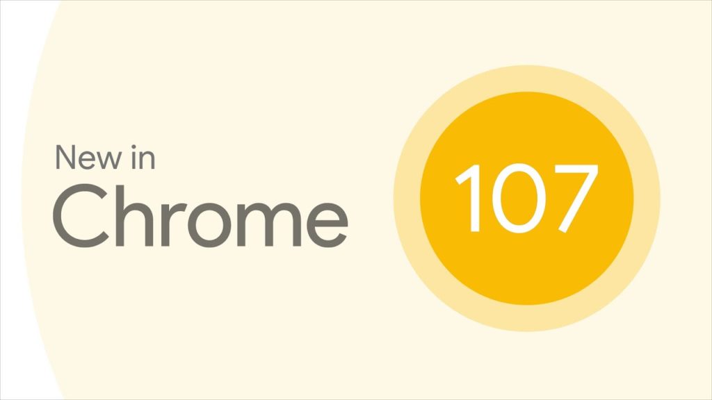 Google Chrome 107