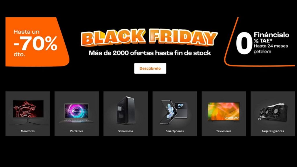 black friday de pccomponentes