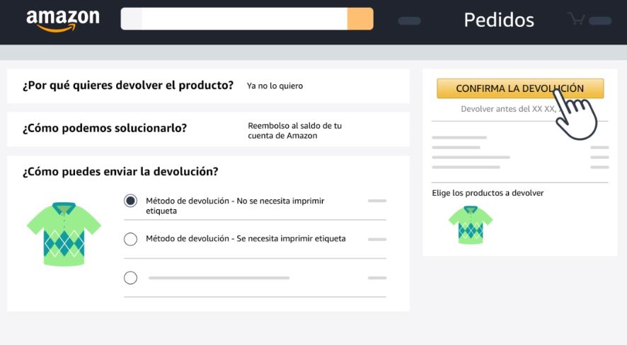 hacer una devolucion con amazon prime