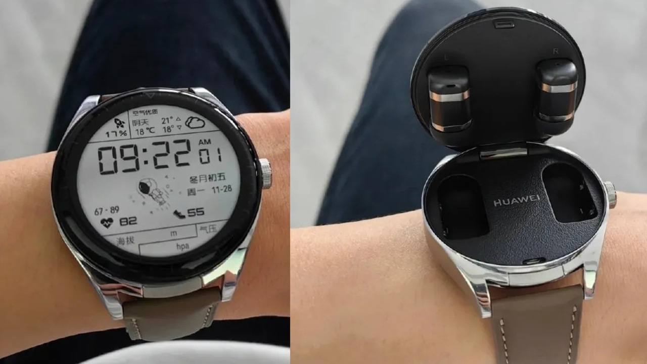 Huawei Watch Buds, el innovador reloj 2 en 1 que alberga auriculares