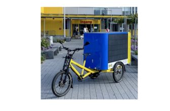 bicicleta de ikea con energia solar
