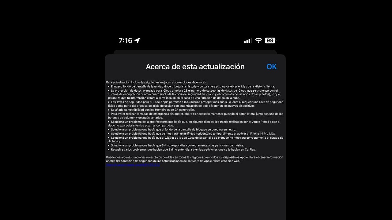 ios 16.3 actualizacion