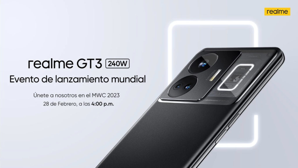 Realme GT3, se acerca el móvil con la carga más rápida del mundo