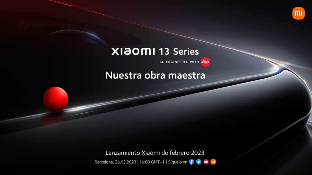 fecha de presentacion del xiaomi 13