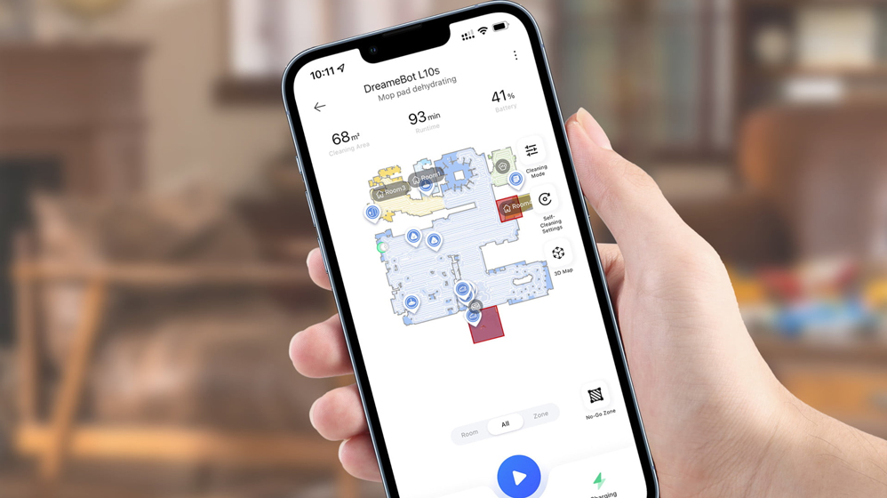 Dreame L10S Pro, un robot que barre el suelo con la competencia