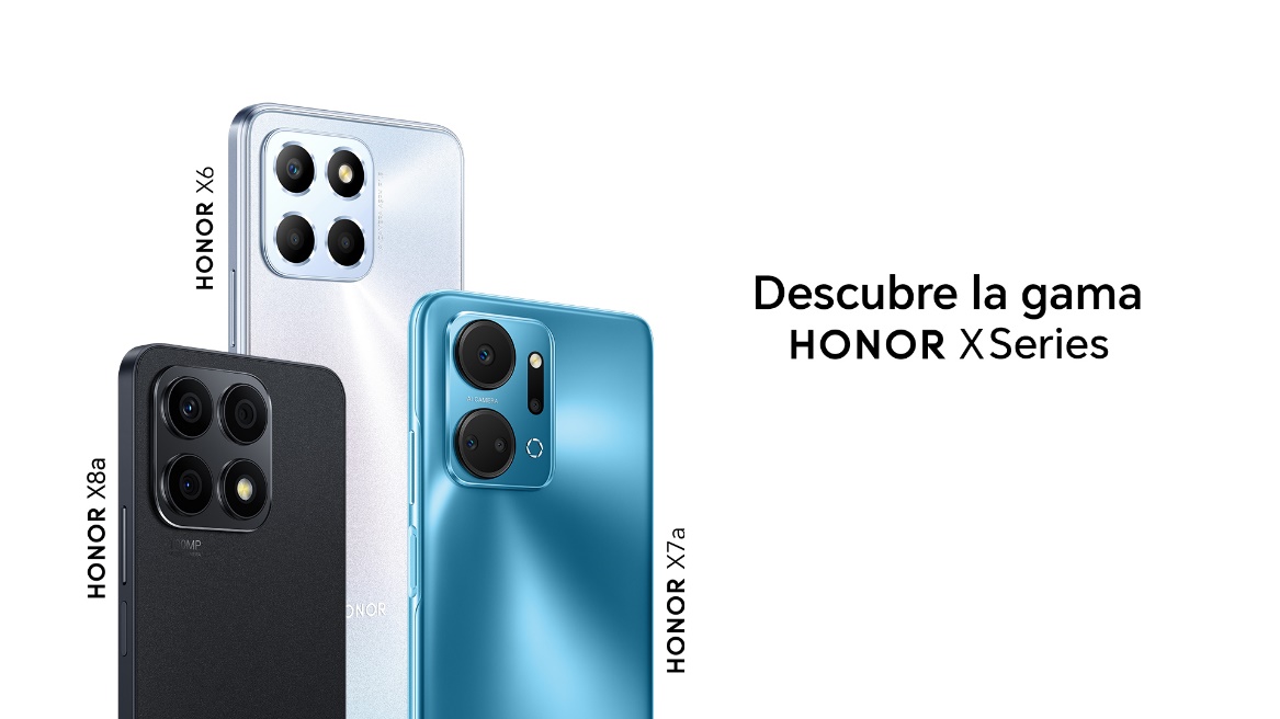 Honor X Series, conoce a los Honor X8a, X7a y X6 de gama media