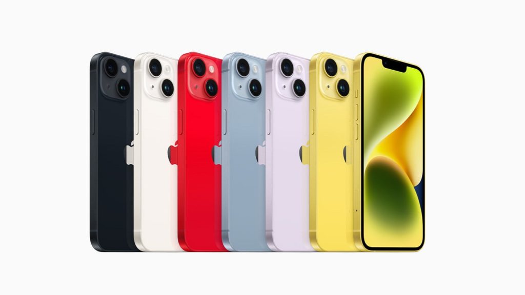 iphone 14 amarillo colores