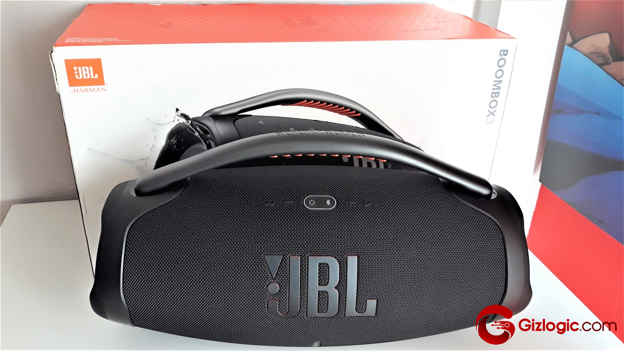 Parlante Bluetooth Portátil Jbl Boombox 3 180 Watts - Negro