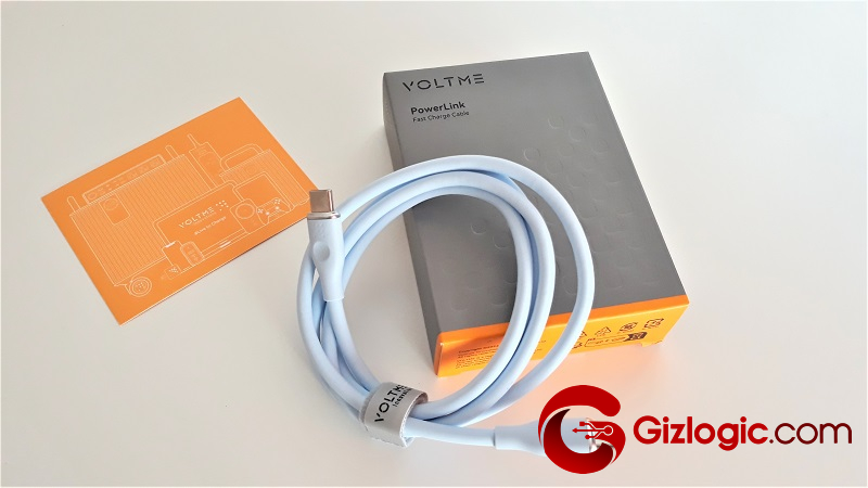 VOLTME Cable USB C a USB C 100W PowerLink MOSS