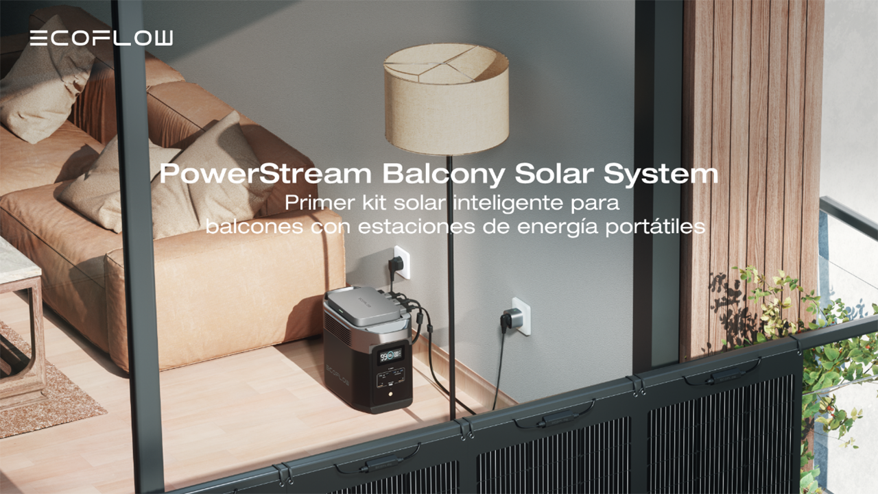 EcoFlow PowerStream, un kit solar para balcones llega a España