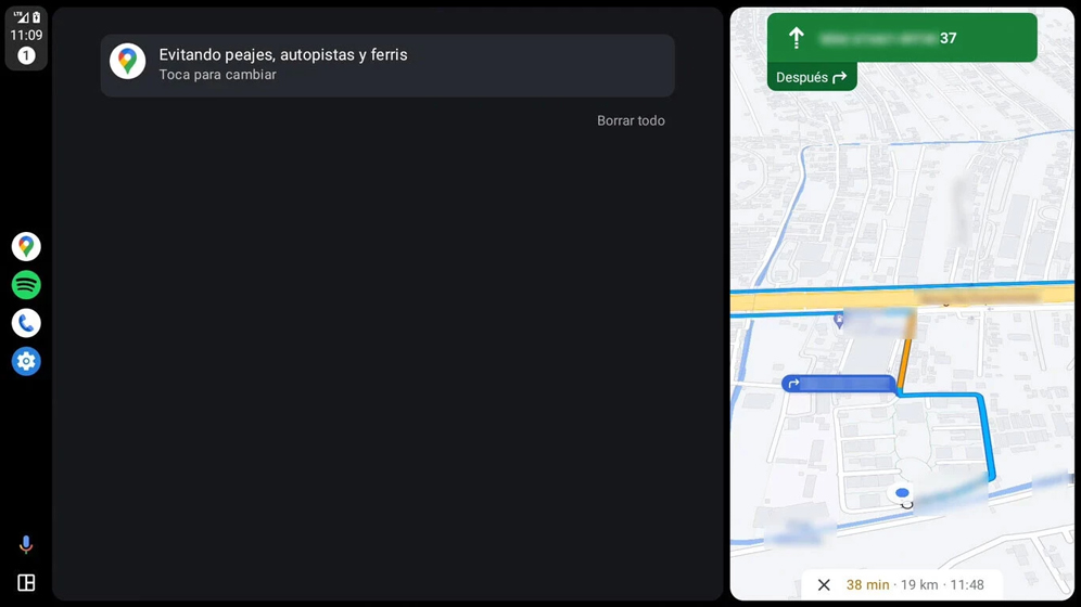 Android Auto 10.1 corrige el error de Google Maps