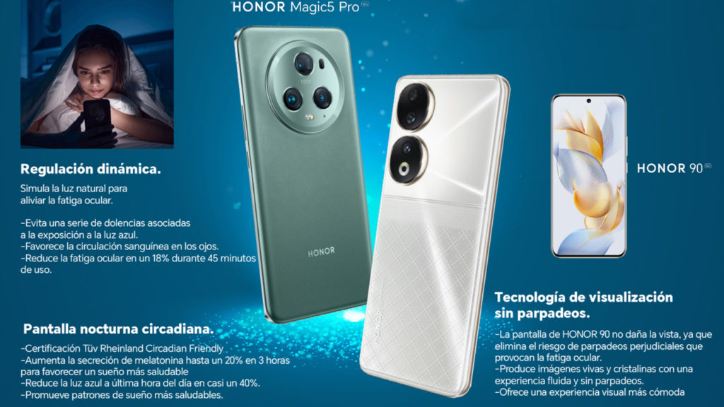 Eye-Comfort, así es cómo los móviles de Honor reducen la fatiga visual