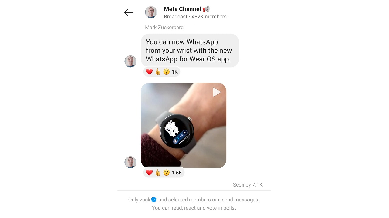 WHATSAPP WEAR OS