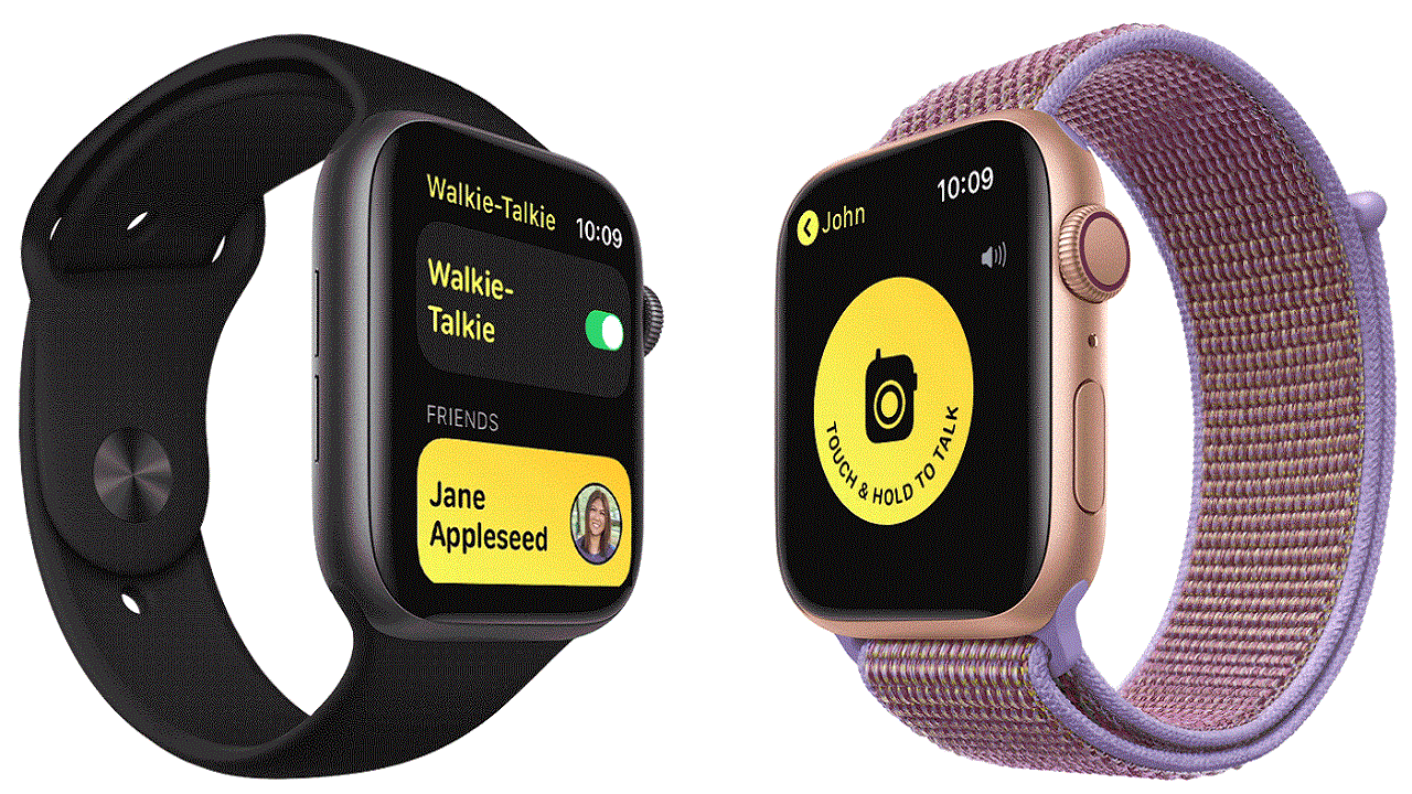 Walkie talkie en el Apple Watch