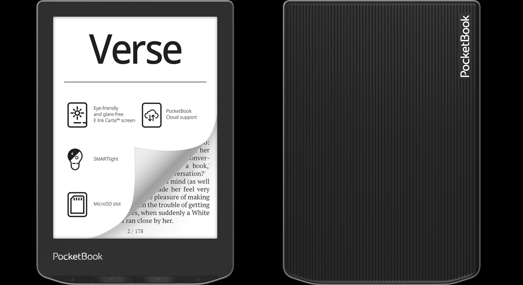 PocketBook Verse, un e-reader de fácil uso