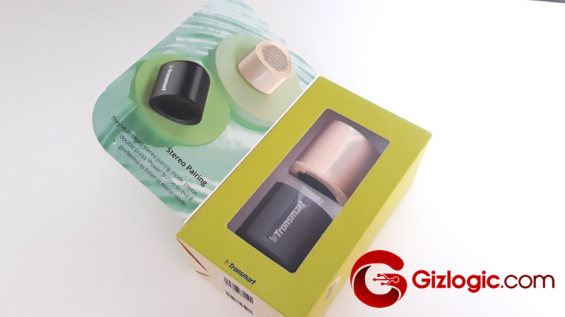 Altavoz Bluetooth Tronsmart Nimo de 5W - Compacto - Emparejamiento estéreo  - Oro