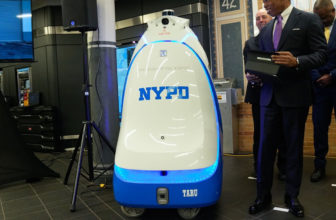 Knightscope K5, así es el robot que patrullará Times Square