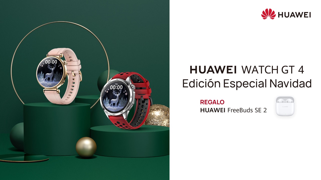 huawei watch gt 4 edicion especial navidad