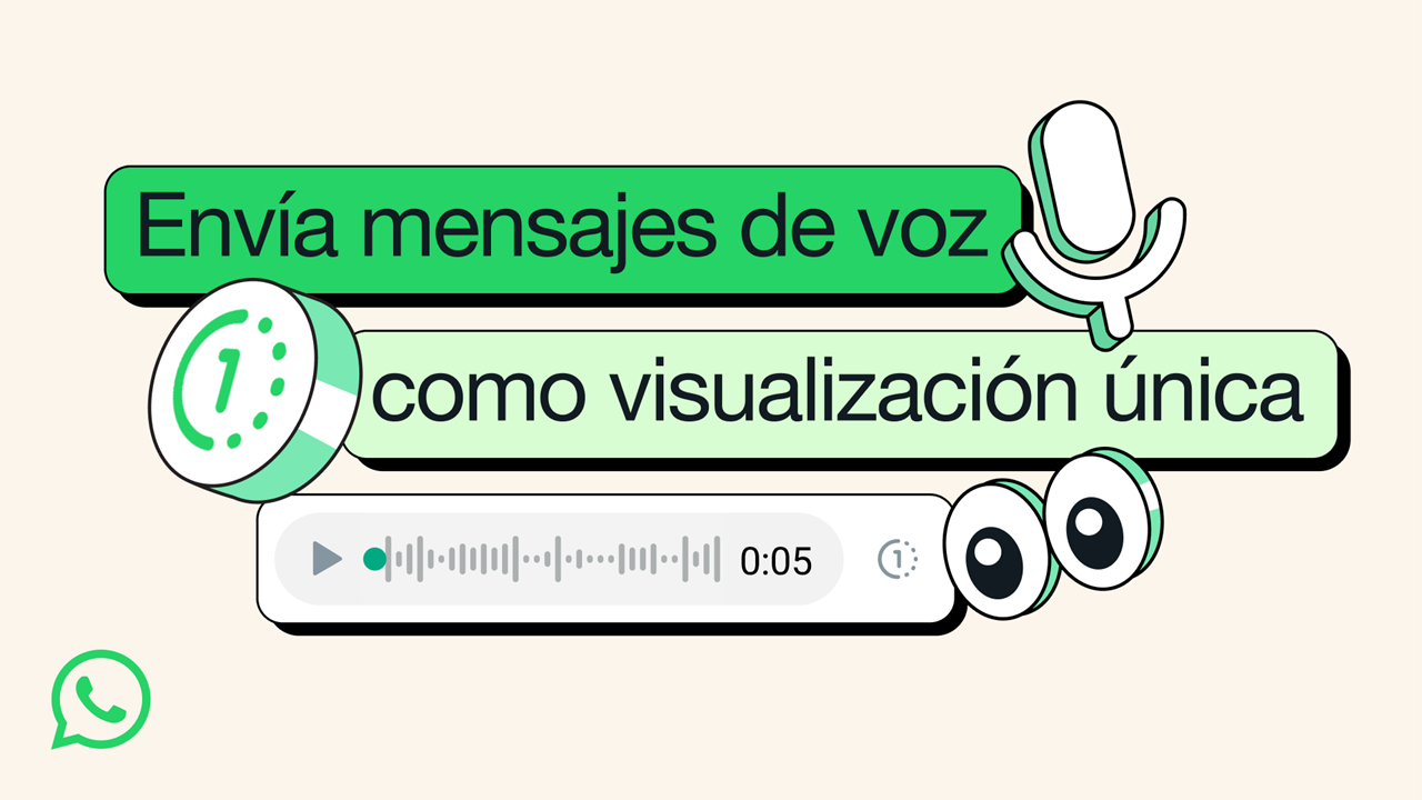 whatsapp visualizacion unica audios