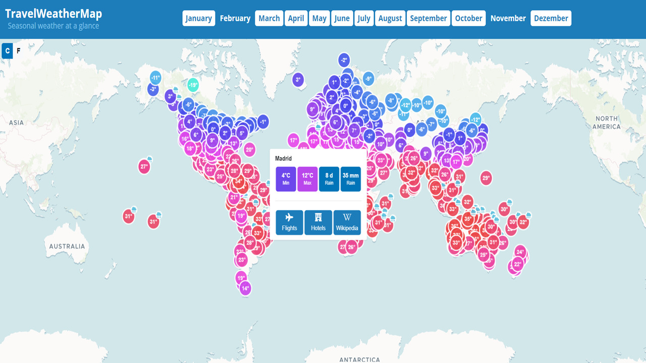 travelweathermap