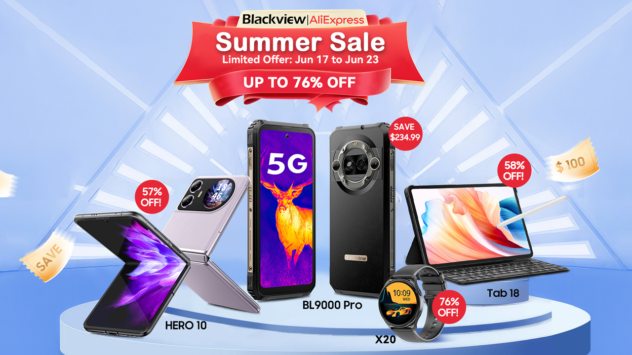 Hasta 76% de descuento con las ofertas de verano de Blackview