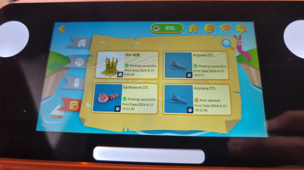 Kidoodle Minibox A1 - Interfaz 2
