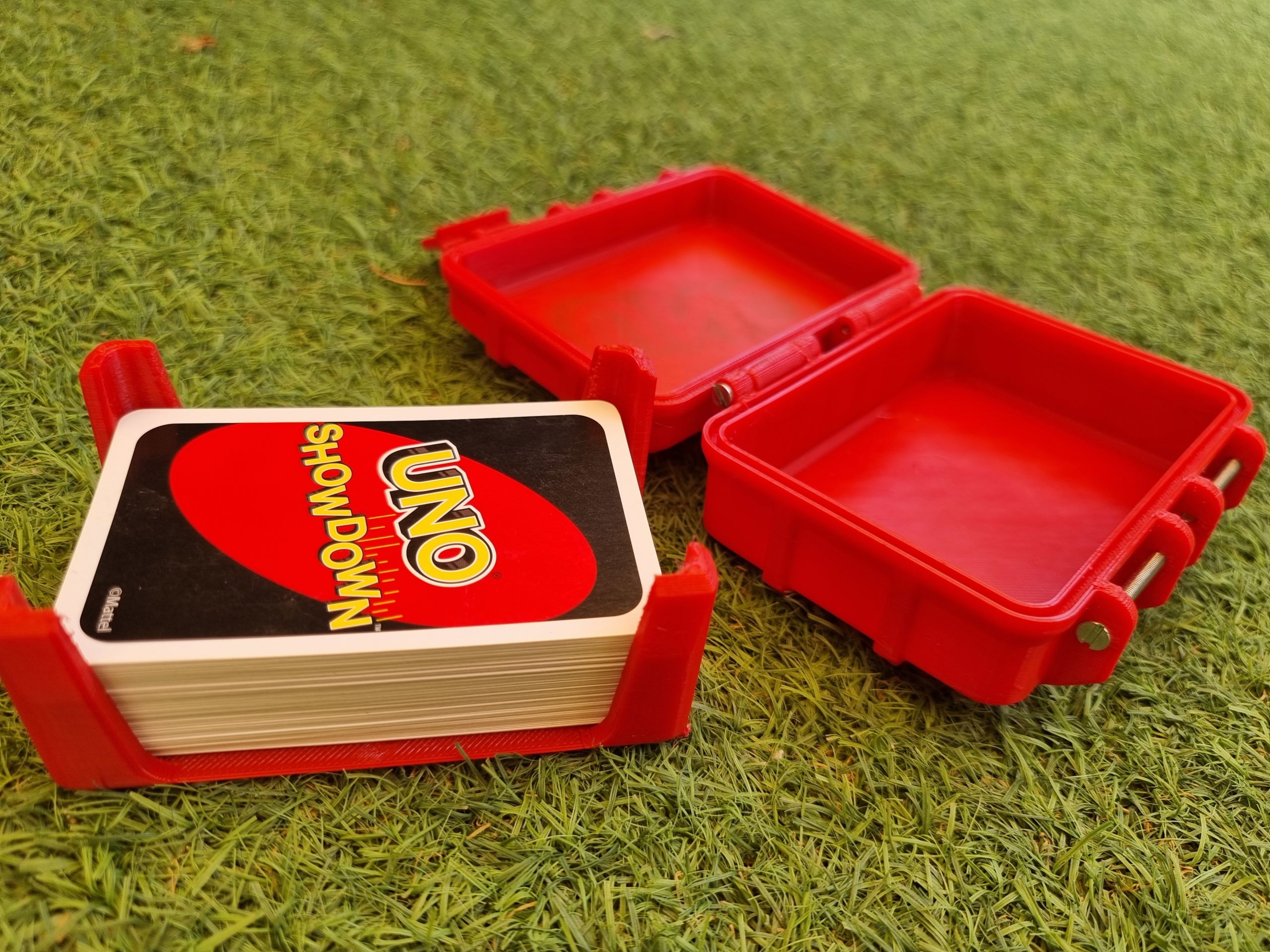 Anycubic Kobra 3 Combo - Resultados - Caja para cartas de uno