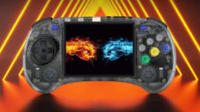 ANBERNIC RG ARC-D, consola portátil al estilo de la Sega Saturn