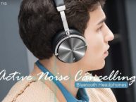 Bluedio T4S, auriculares Bluetooth con cancelación de ruido activo