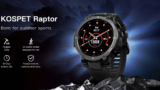Kospet Raptor, un Smartwatch rugerizado y listo para el deporte