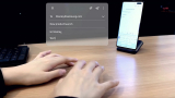 Samsung SelfieType, un teclado virtual invisible «visto» en el CES 2020