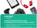 Amazon Renewed: ahorra comprando productos reacondicionados