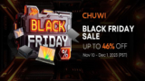 Se adelanta el Black Friday de CHUWI: desde el 10 de noviembre con estos ofertones