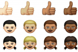 Emoticonos de WhatsApp con diversidad racial