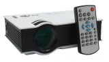 Proyector Unic uc40 hasta 130 pulgadas por 70€.