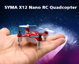 Syma X12 Nano, un drone pequeño y barato, ideal para principiantes.