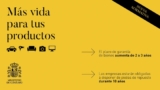 Nuevo período de garantía de tres años: Todas las claves