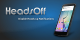 Quitar las notificaciones de Android: Headsoff