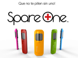 SpareOne: el móvil que funciona a pilas.
